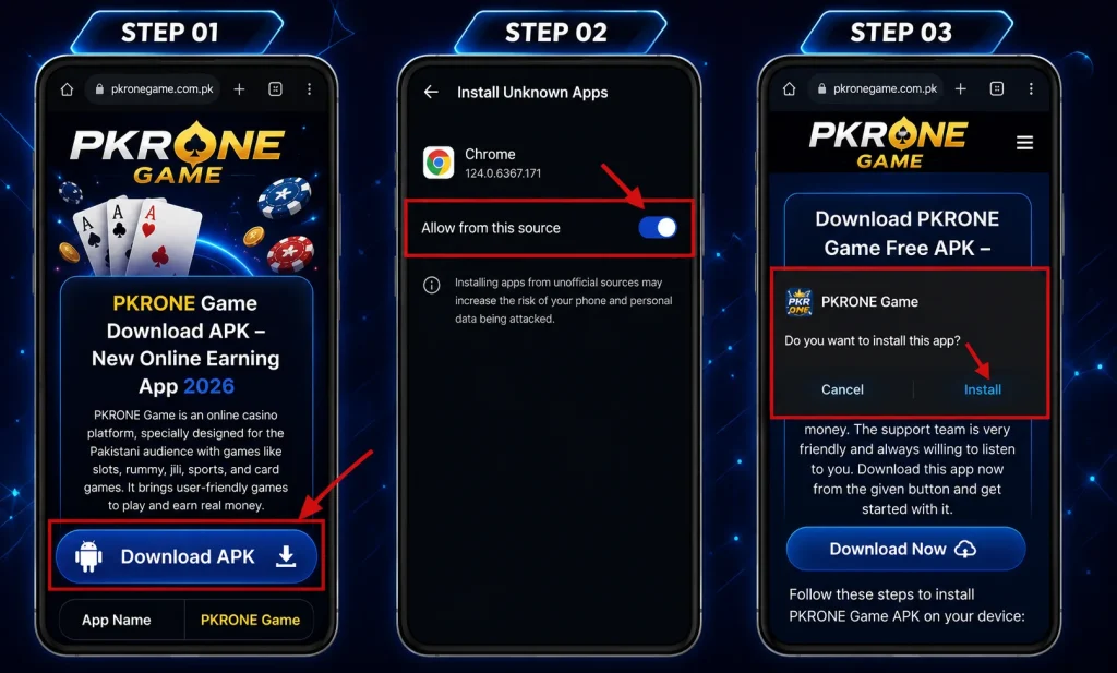 Pkrone Game