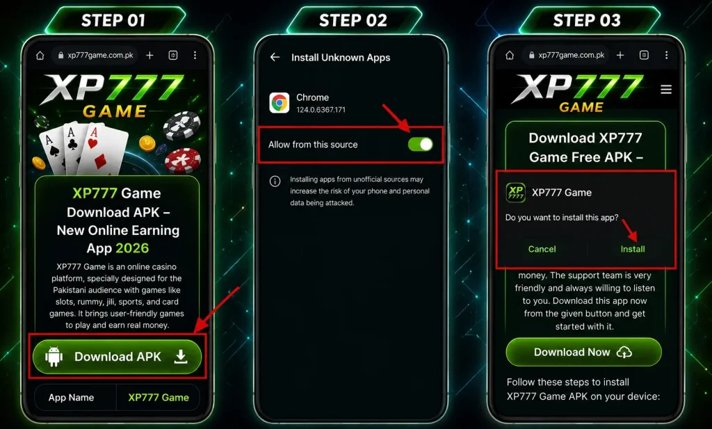 XP7777 Game